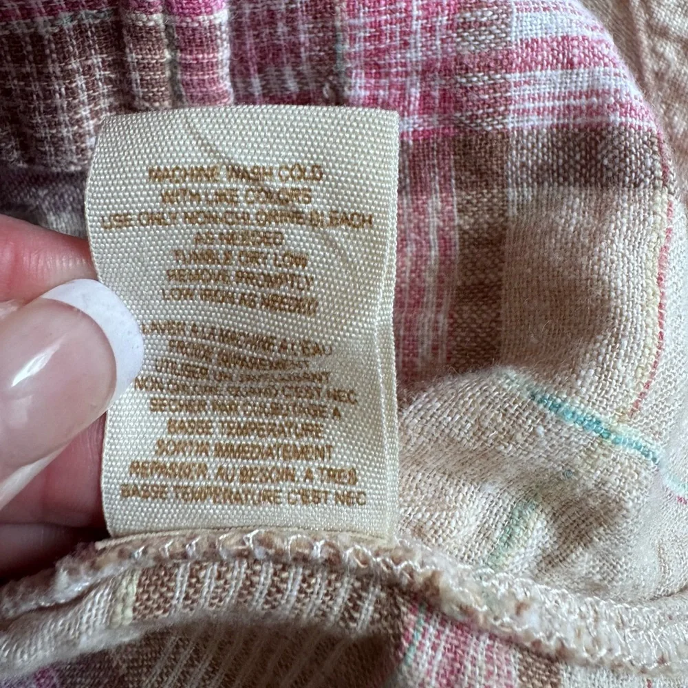 Free People Line & Cotton Flannel